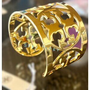 Tory Burch Gold Miller Bangle Bracelet